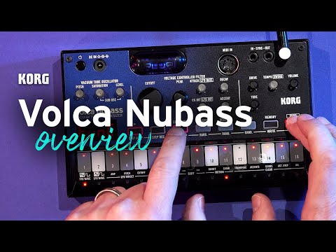 Discover the Korg Volca Nubass with Luke from Korg - YouTube