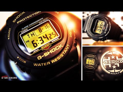 Casio G-Shock Classic Round 35th Anniversary Origin Gold