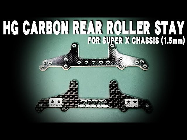 mini4wd】穴の数を減らしてさらなる強度が増した！！スーパーXシャーシ