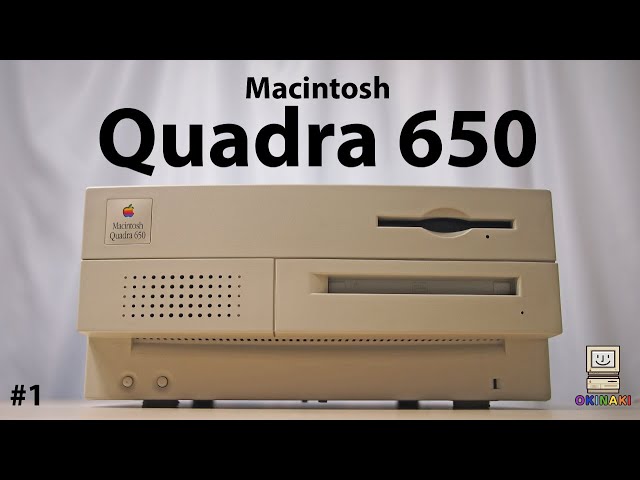 Appeared at the end of 68k Mac] Macintosh Quadra 650 #1 - YouTube