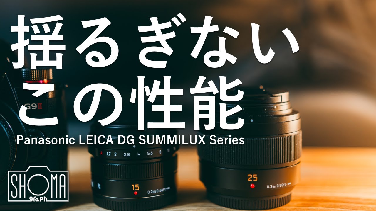 Let's start with these two Micro Four Thirds lenses! Introducing