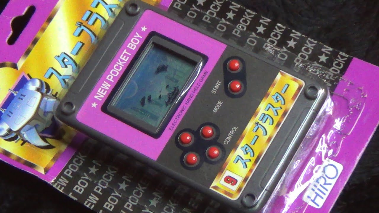 レトロ 電子ゲーム】ヒロ ニューポケットボーイ NO.9 スターブラスター