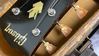 Maya F301 ジャパンヴィンテージギター(ペグ修理必要)弦おまけ付き