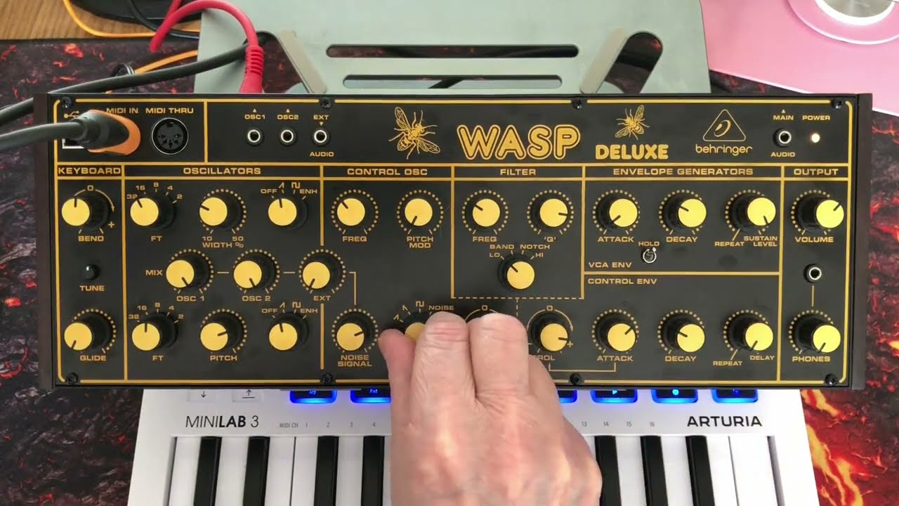 Behringer Wasp Deluxe Synth - Wonderful, Cheap & Powerful