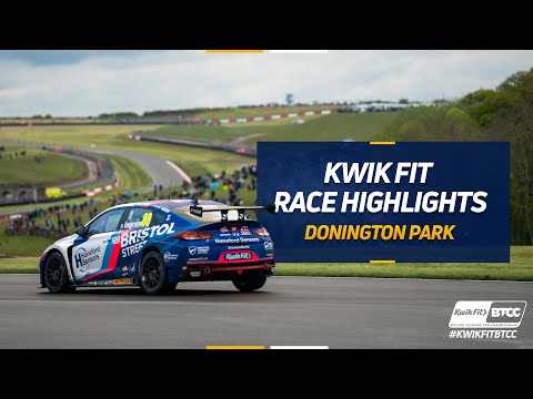 Donington Park Highlights | Kwik Fit BTCC 2024 - YouTube