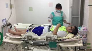 入浴介助マニュアル 特浴 - YouTube