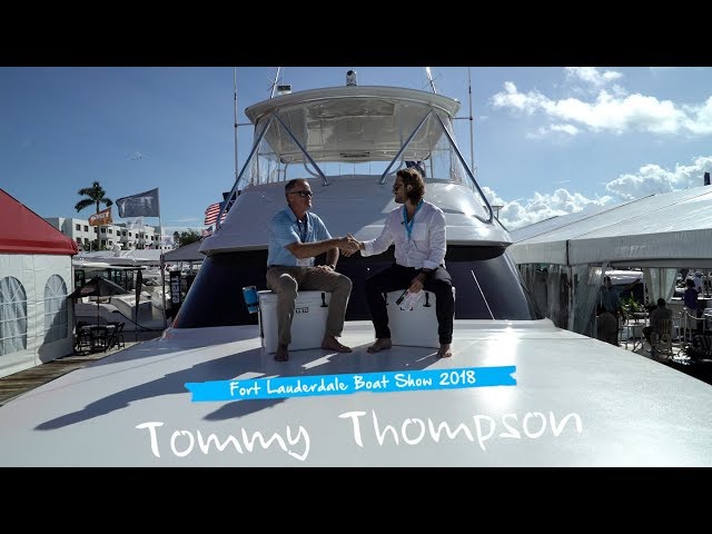 Boat Show advice and the history of Bertram Yachts with the great