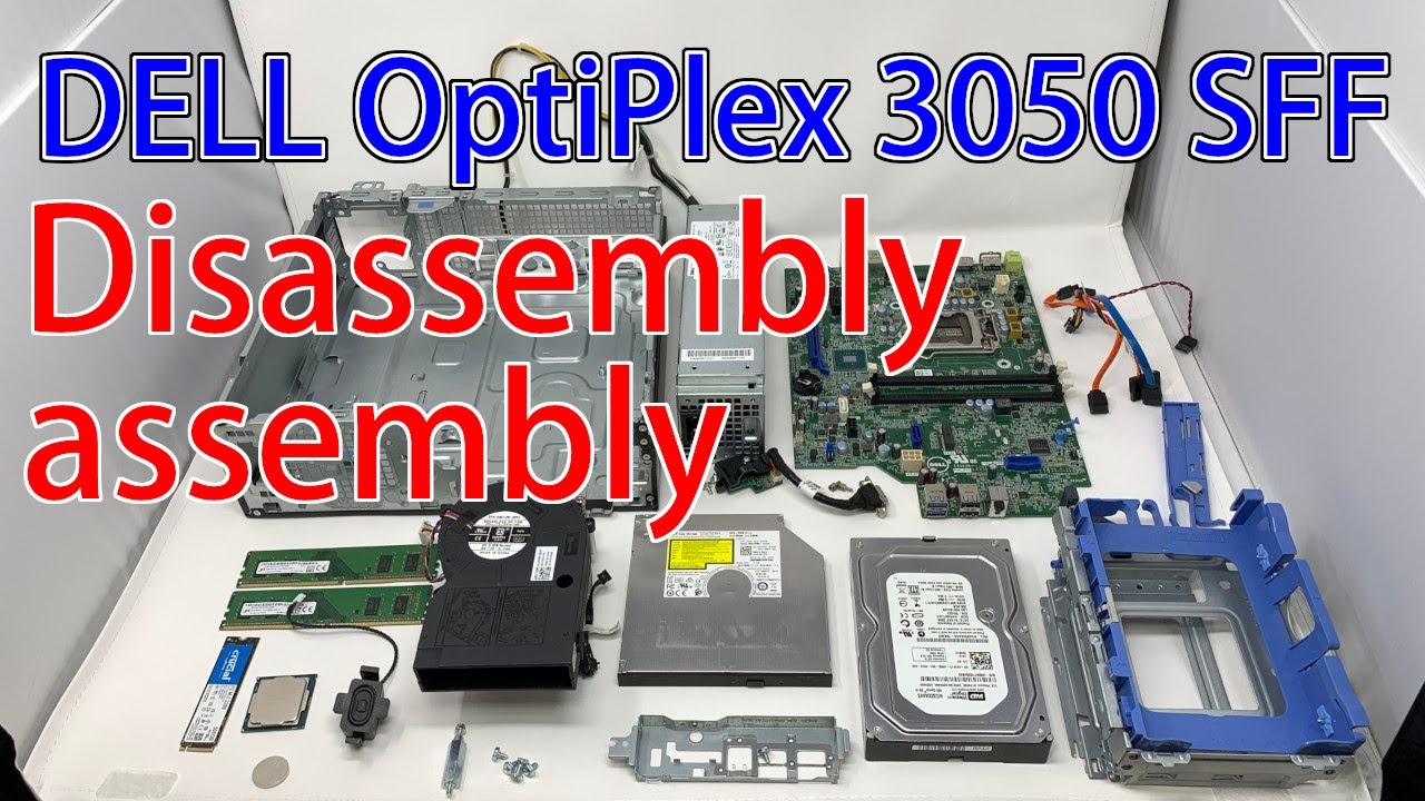 Disassembly and assembly of the DELL OptiPlex 3050 SFF (how to