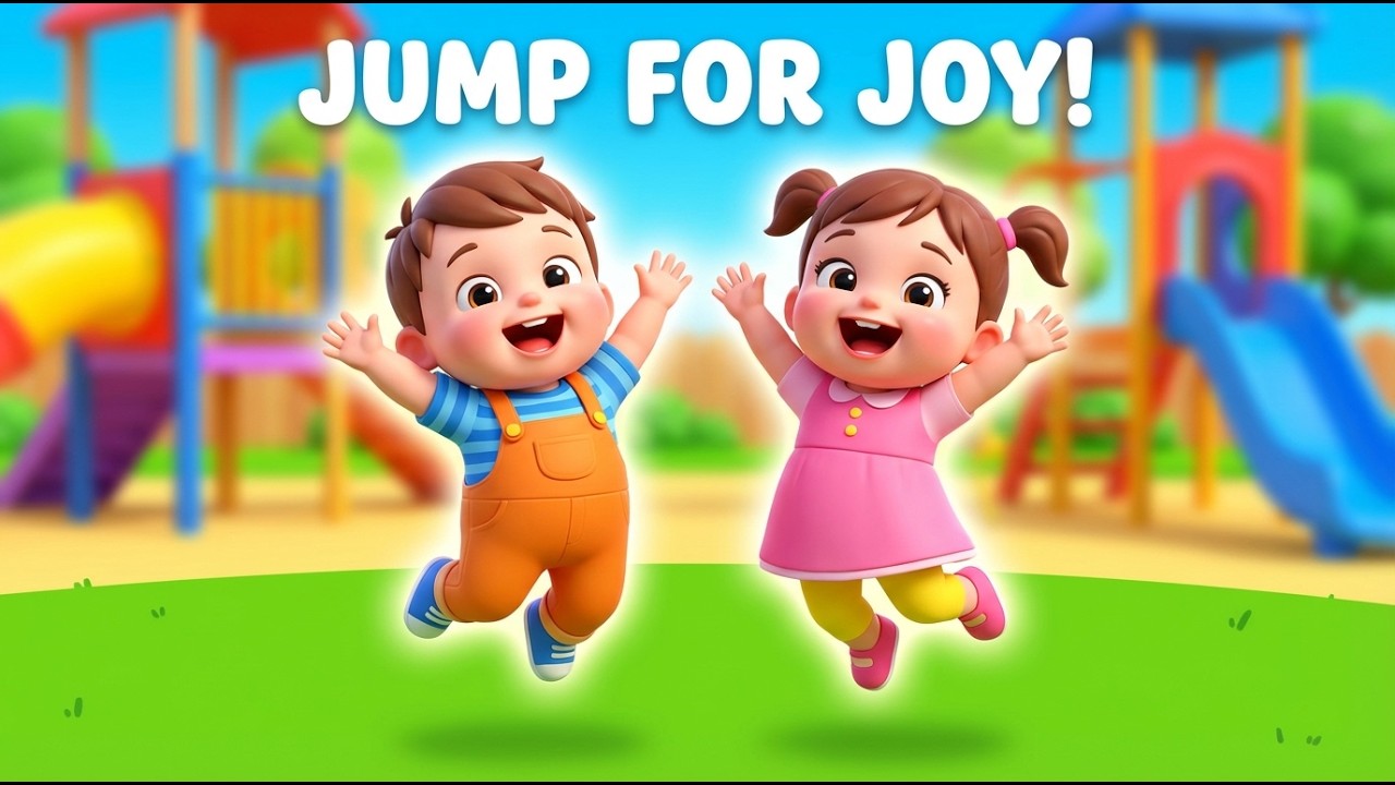 Jumping at the Playground | Let's Jump and Dance with Yumtoons