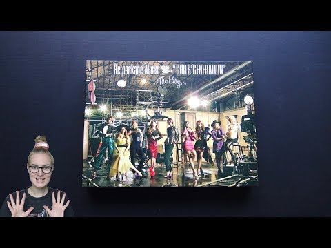 Unboxing Girls' Generation 1st Japanese Studio Album Re:package