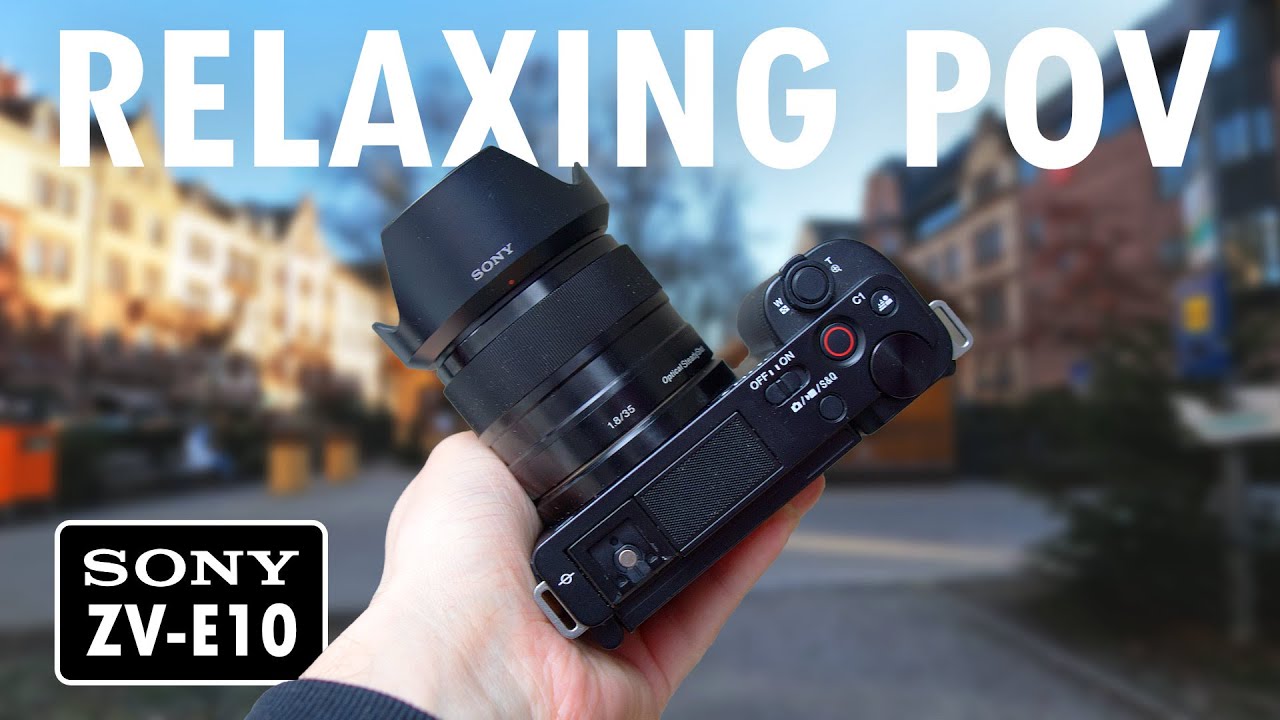Relaxing Street Photography POV (Sony ZV-E10 + 35mm F1.8) - YouTube
