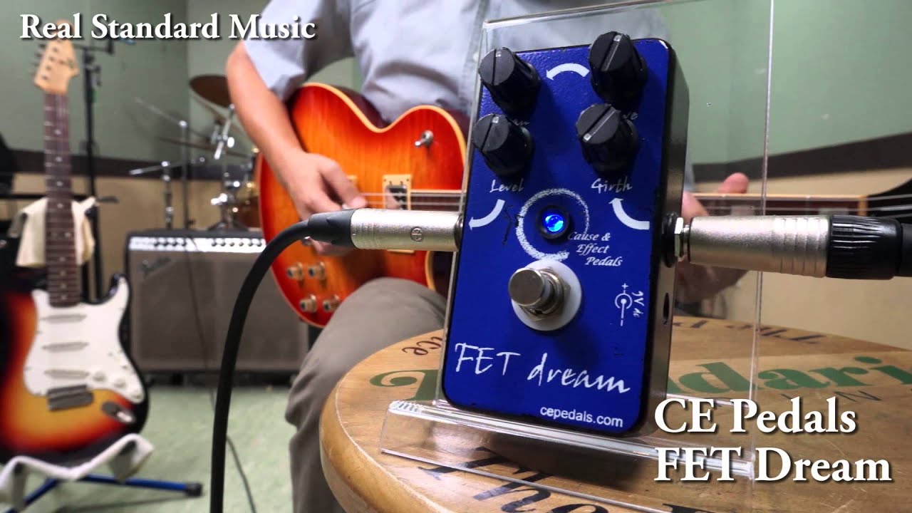 CE Pedals FET Dream with RS Guitarworks and Bluesbird - YouTube