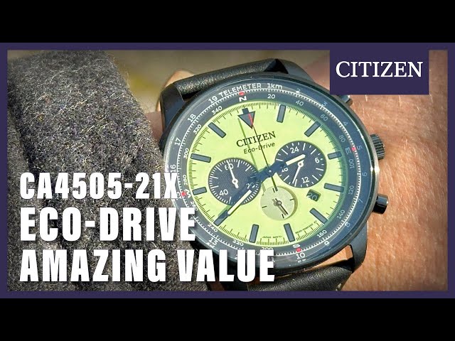 Unboxing the New Citizen CA4505-21X - YouTube
