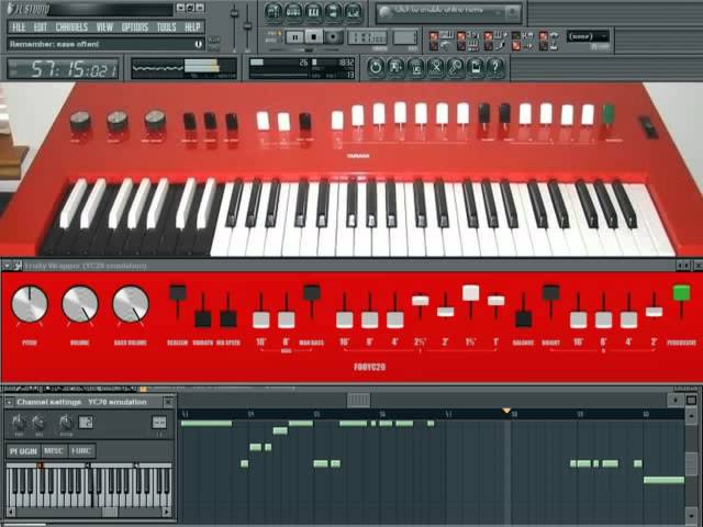 Sometimes When We Touch - Yamaha YC-20 Combo Organ - YouTube