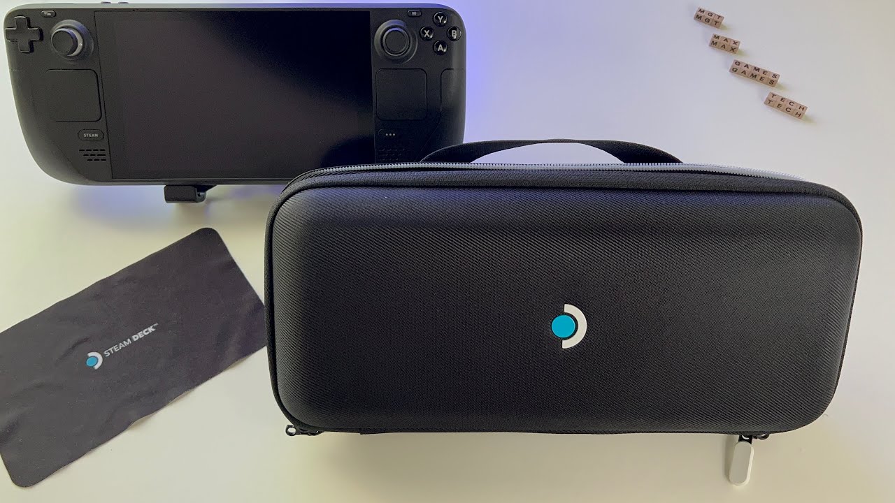 The exclusive carrying case for Steam Deck (the 512GB model