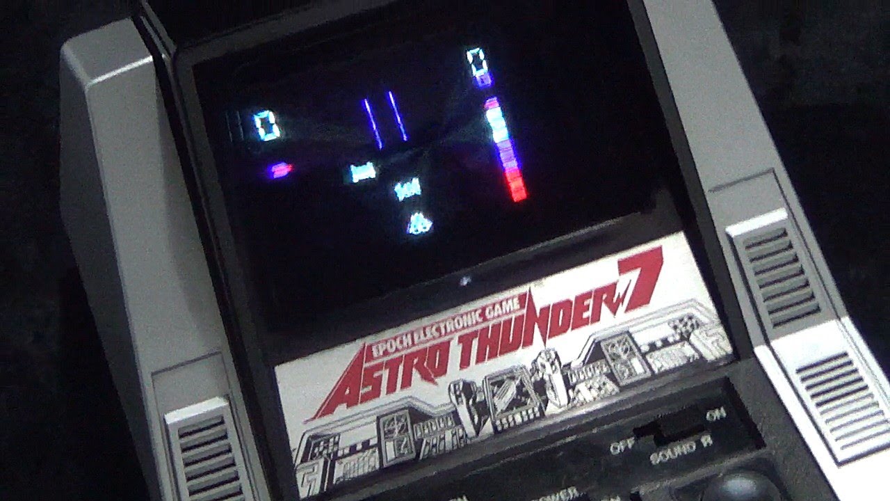 約35年前のレトロなゲーム機 LSI FL ゲーム スーパーギャラクシアン