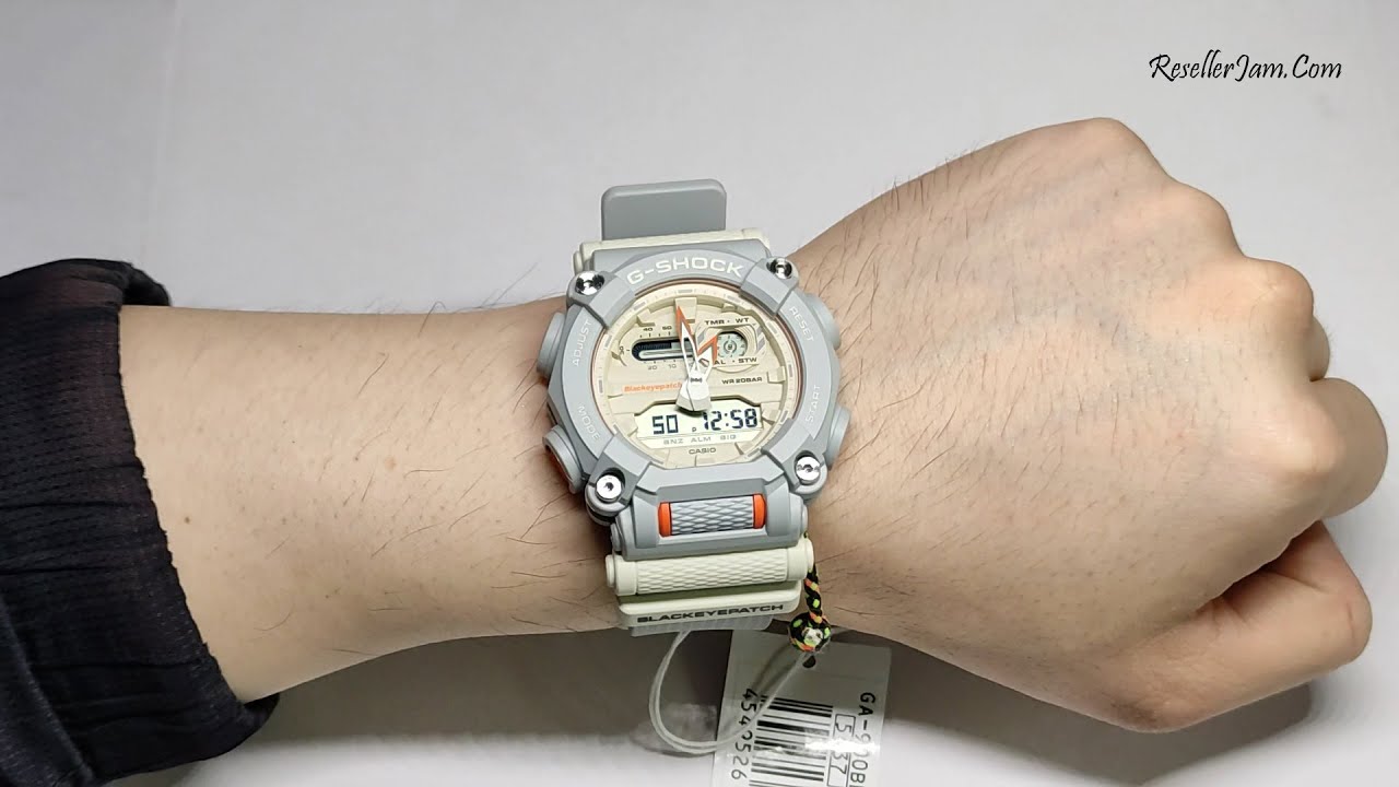 Casio G-Shock GA-900BEP-8A BlackEyePatch Collaboration - YouTube