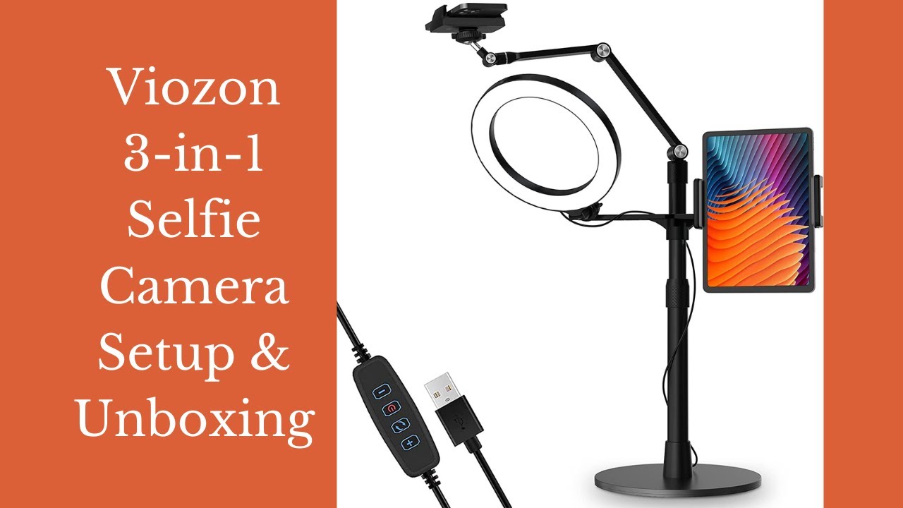 Viozon 3-in-1 Selfie Camera Stand Unboxing & Setup - YouTube