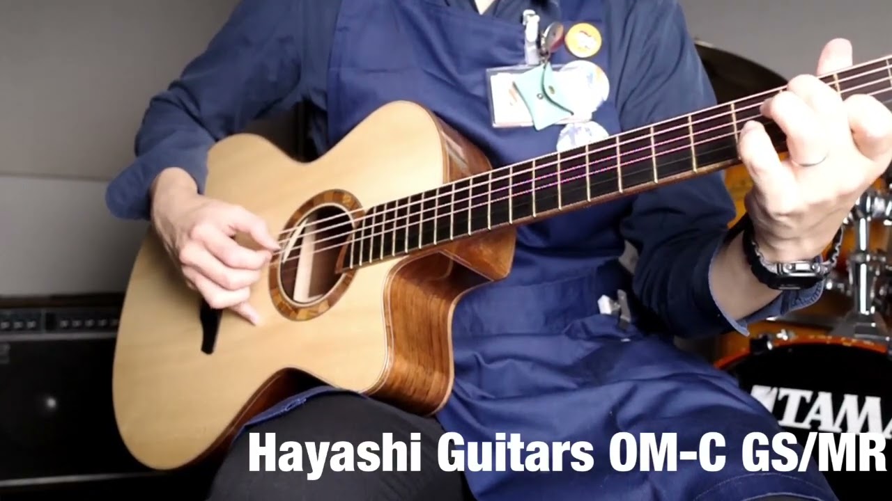 Hayashi Guitars OM-C GS/MR Demonstration Picking！ - YouTube