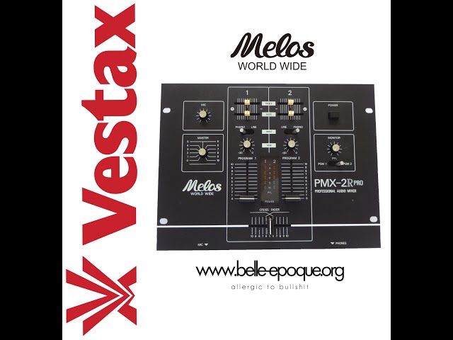 Melos DMC PMX-2 PRO + Vestax PVC crossfader. #zawszegratem