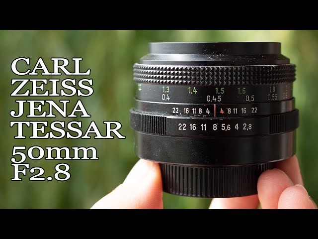 CARL ZEISS JENA TESSAR 50 mm f2.8 vintage lens review in 2021