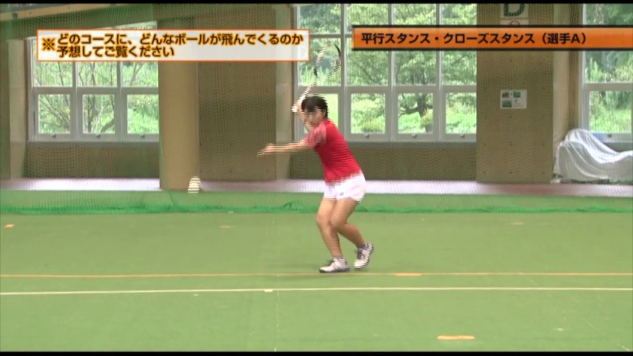 打球方向の判断力を鍛える 小峯秋二のソフトテニス進化論 - YouTube