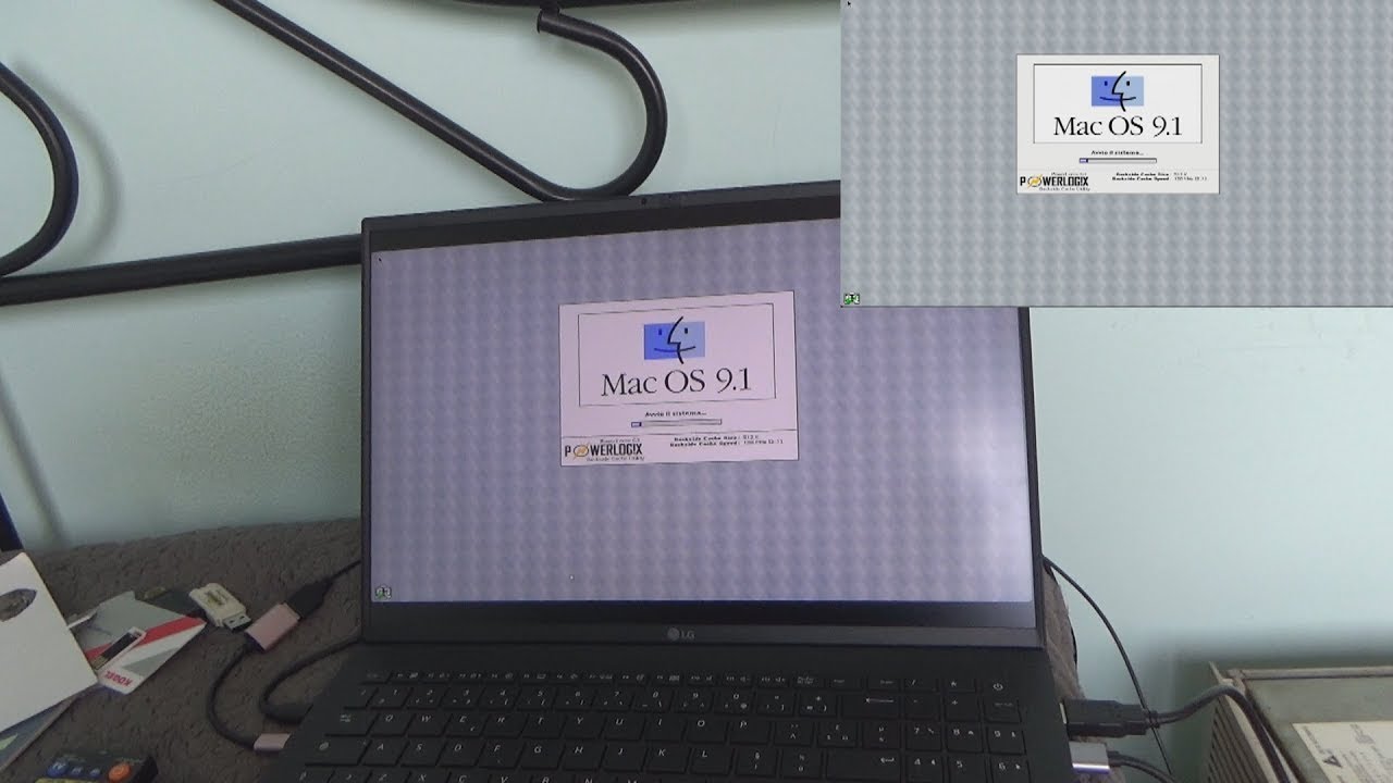 MacOS 9.1 Boot on Apple Power Macintosh 7600/120 with PowerLogix