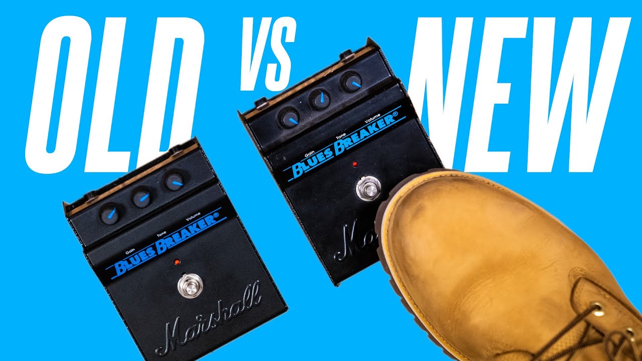An OLD and a NEW Marshall Blues Breaker compared! - YouTube