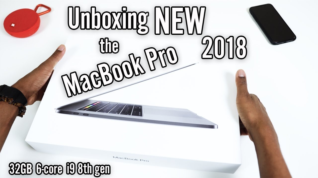 2018 MacBook Pro 15 inch 6 core i9 32gb Unboxing - YouTube