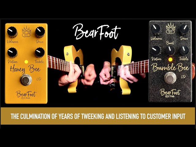 Bearfoot FX Sparkling Yellow OD2 - YouTube