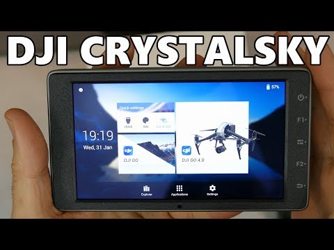 DJI CrystalSky Monitor - Full Review - YouTube
