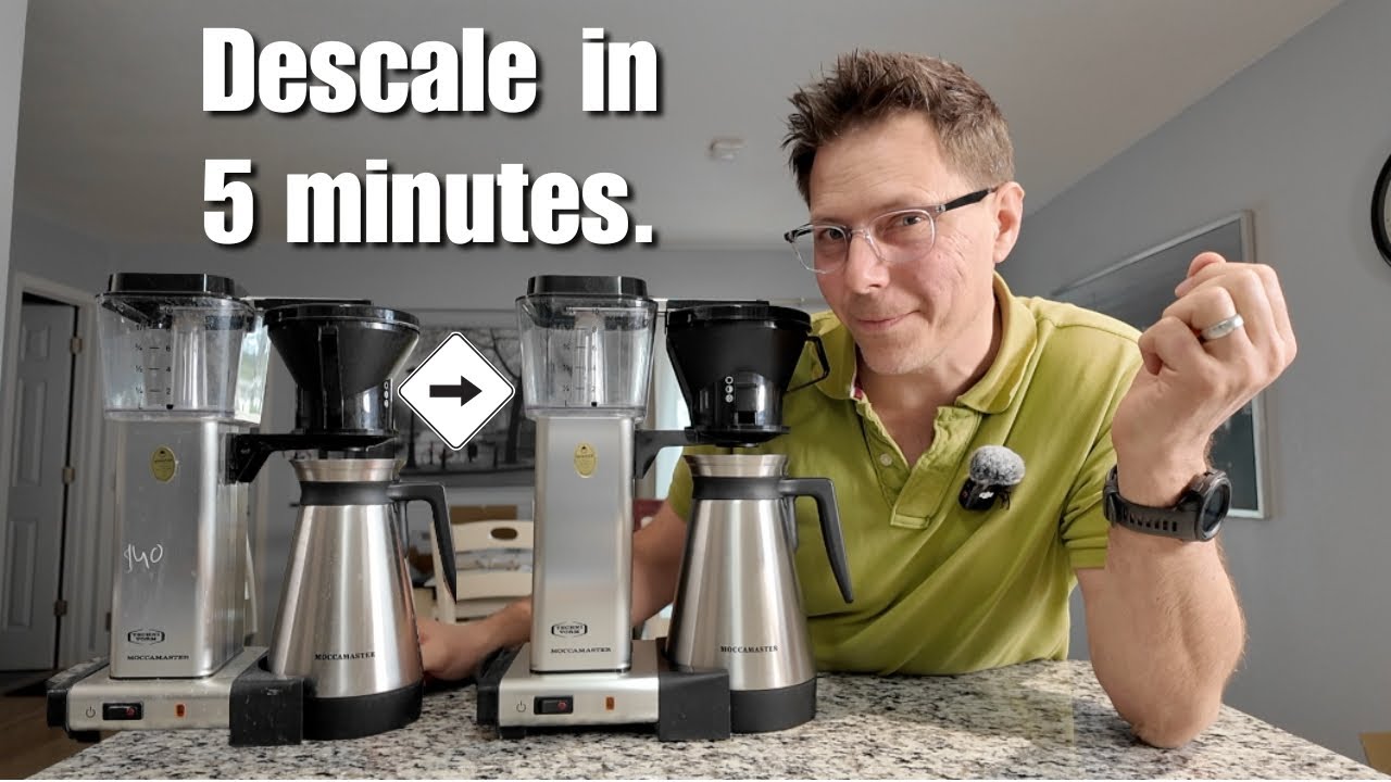 HOW TO Descale the Technivorm Moccamaster - YouTube