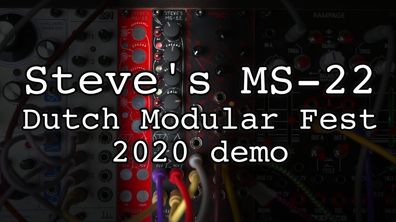 2hp MMF - Analog Multimode Filter #2hpTuesdays - YouTube