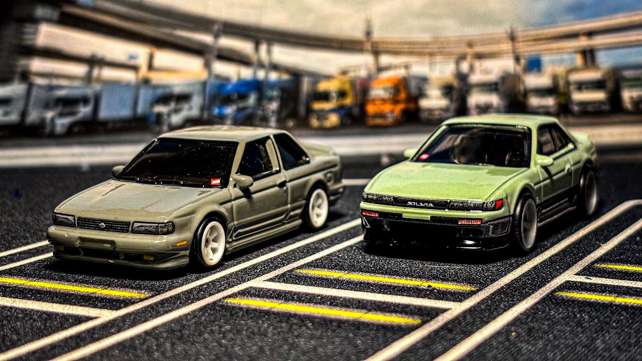 Hot wheels Car Culture 2 pack, Nissan Sentra SE-R and Nissan