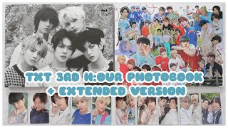 ✨ UNBOXING TXT 3RD H:OUR PHOTOBOOK + EXTENDED VERSION (with