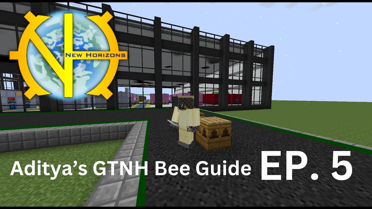 Aditya's Guide to GregTech: New Horizons Bees | Ep. 5 | INDUSTRIAL