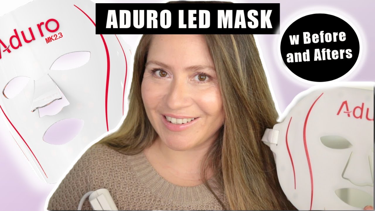 ADURO LED FACE MASK - YouTube
