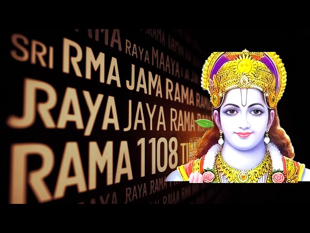Sri Rama Jaya Rama Jaya Jaya Rama 1008 times | Sri Rama Taraka