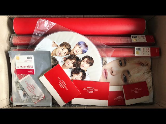 UNBOXING] BTS WORLD TOUR LOVE YOURSELF; SPEAK YOURSELF [THE FINAL