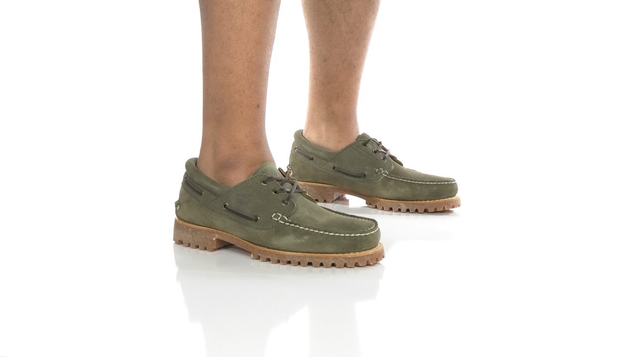 Timberland Authentics 3 Eye Classic Lug SKU: 9615600 - YouTube