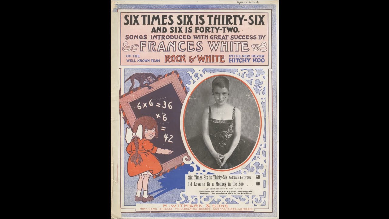Six Times Six Is Thirty Six (1917) - YouTube