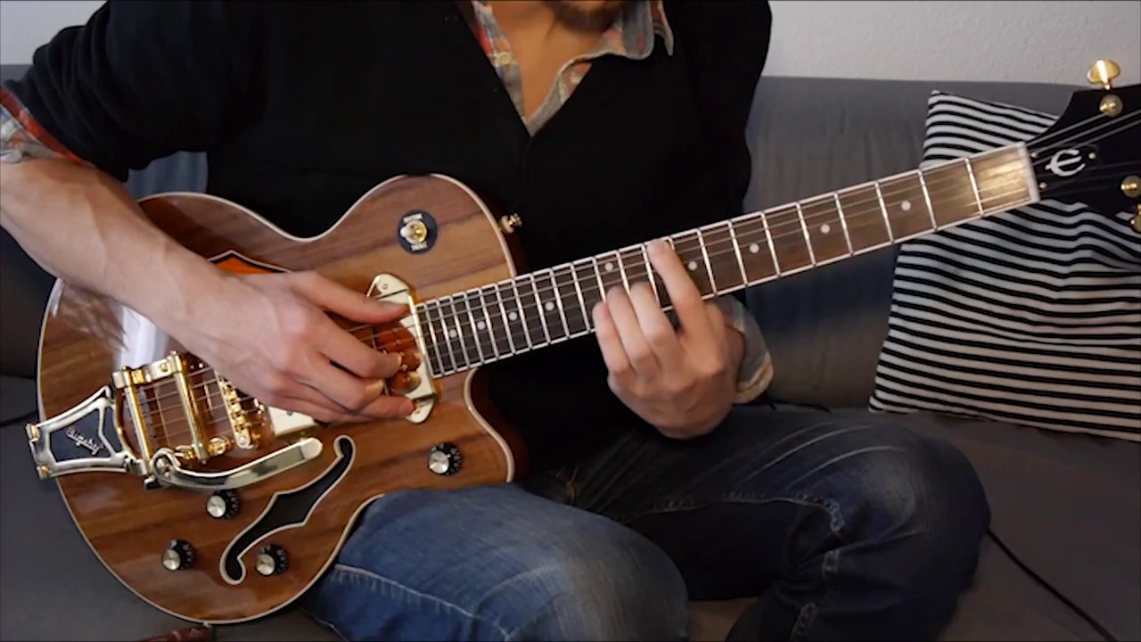 Epiphone Wildkat Koa - YouTube