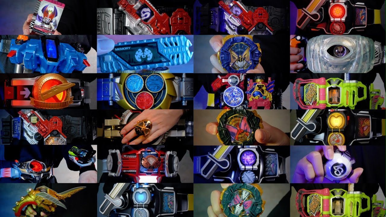 劇場版に登場した仮面ライダーたち -平成2期編-【ダブル → ジオウ