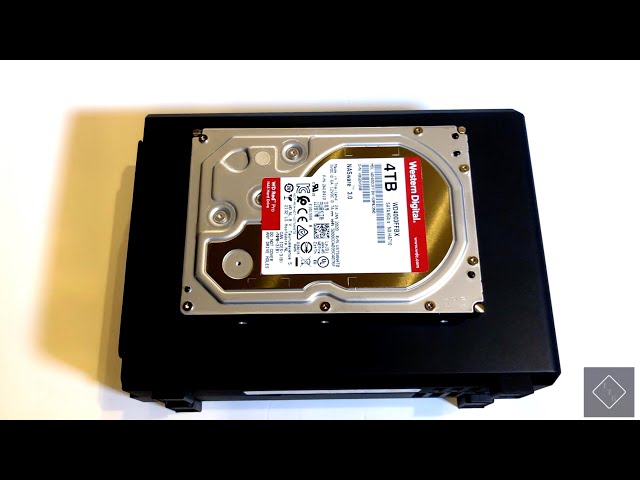 Synology DS118 NAS Hard Drive Installation - YouTube