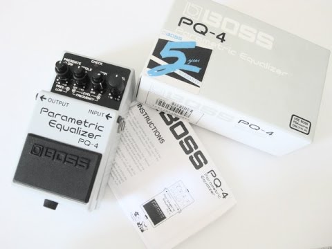 Test de la Boss PQ 4 Parametric Equalizer (Boss PQ 4 review) - YouTube