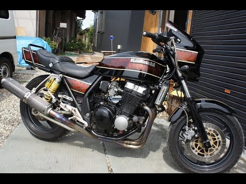 ZRX400 BEETナサートマフラー - YouTube