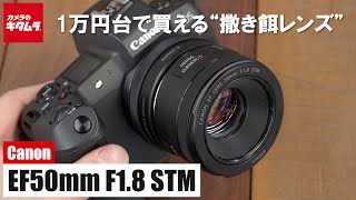 Popular Lens] Canon EF50mm F1.8 STM - Using this large-aperture