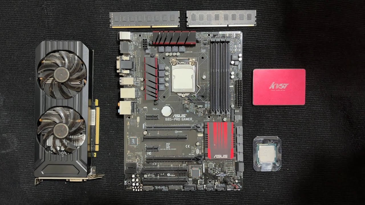 I7 4790 + GTX 1060 Low Budget Gaming PC Build - YouTube