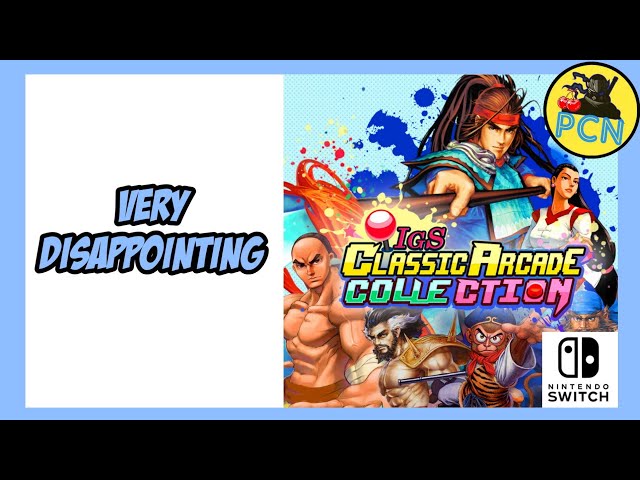 DO NOT BUY! | IGS Classic Arcade Collection | NINTENDO SWITCH