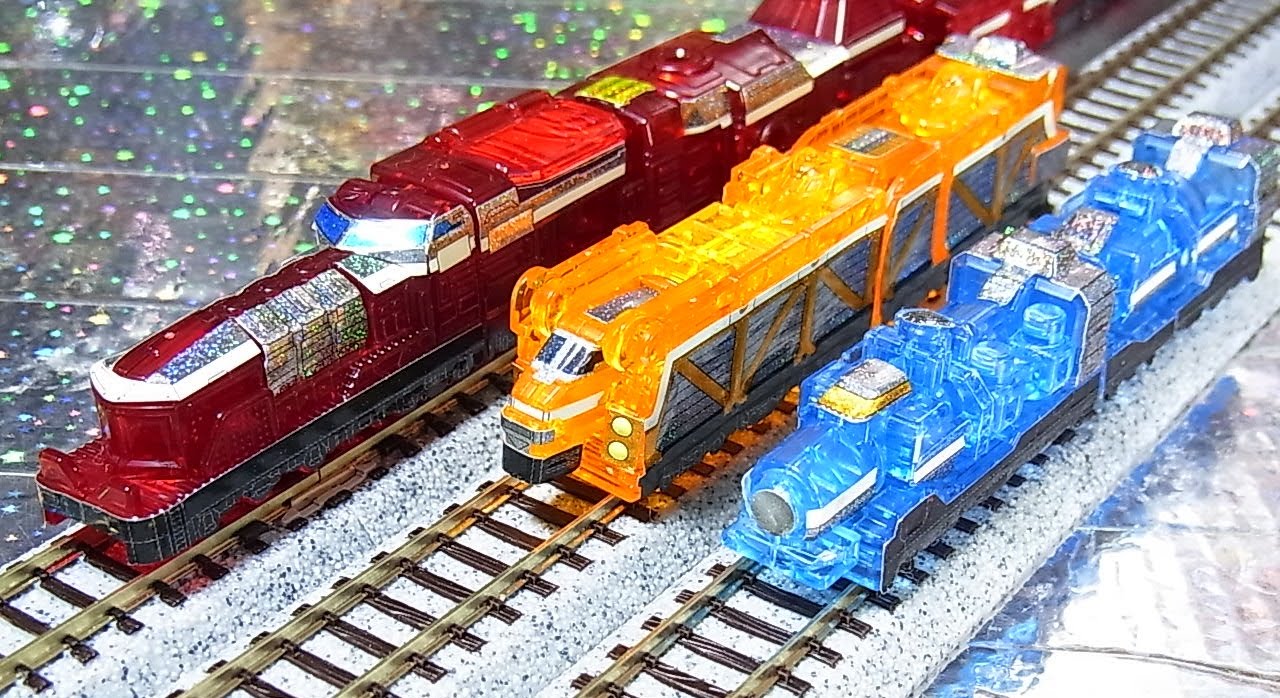 トッキュウジャー】よみがえるミニプラ ディーゼルオー Rainbow Clear
